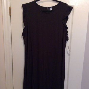 NWT, Black sleeveless dress.